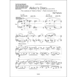 Akiko's Diary : (cadenza from Akiko's Piano - Piano Concert No. 4)