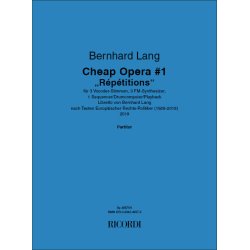 Cheap Opera #1 : "R&eacute;p&eacute;titions"