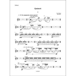 Quintett : f&uuml;r 2 Violinen, Viola, 2 Violoncelli