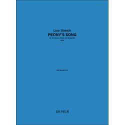 Peony's Song : for 16 Voices, Whips, and Ensemble