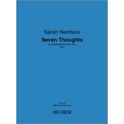 Seven Thoughts : for sample keyboard with voice (2018)