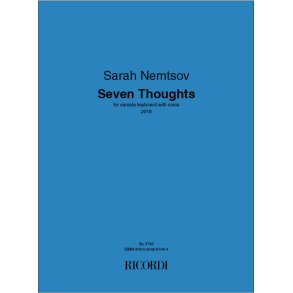 Seven Thoughts : for sample keyboard with voice (2018)