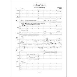 Moos : f&uuml;r 13 Musiker mit Elektronik