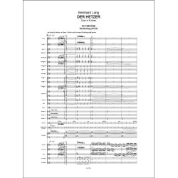 Der Hetzer : Oper in 4 Akten- Libretto von Bernhard Lang nach William Shakespeare und Arrigo Boito