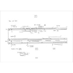 Fenster. Shloshim : f&uuml;r Fl&ouml;te, Klarinette (B), pr&auml;parierte Harfe und Schlagzeug mit Projektion und Verst&auml;rkung ad lib.