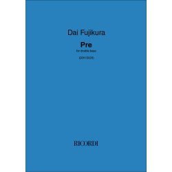 Pre : for double bass (2011/2020)