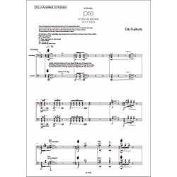 Pre : for double bass (2011/2020)