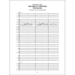 THE END OF CREATION - Anthropocene : Text von Andr&eacute; B&uuml;cker unter Verwendung von Jean Paul und Lord Byron