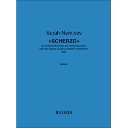 &raquo;Scherzo&laquo; : f&uuml;r verst&auml;rktes Ensemble bzw. Kammerorchester nach dem Scherzo aus der 2. Sinfonie von Beethoven