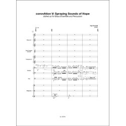 coronAtion V: Spraying Sounds of Hope : dished up for Brass Ensemble and Percussion