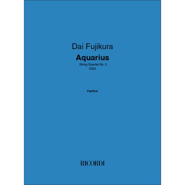 Aquarius : String Quartet no.3