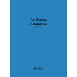 Instabilities : for violin solo