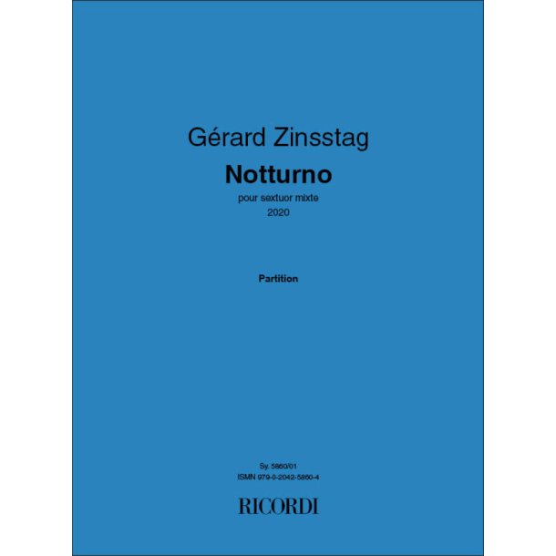 Notturno : pour sextuor mixte