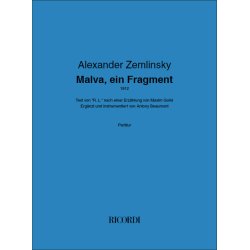 Malva, ein Fragment : Text von "R. L." nach einer Erz&auml;hlung von Maxim Gorki
