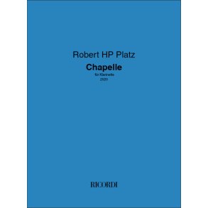 Chapelle : für Klarinette