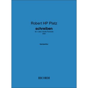 schreiben : für 1 oder 2 Große Trommeln