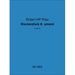 Klavierst&uuml;ck 8: umami : 2019/2020