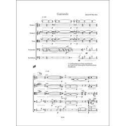 Gu&eacute;rande : f&uuml;r Streicher (5 performance scores)