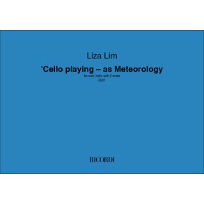 'Cello playing - as Meteorology : for solo 'cello with 2 bows