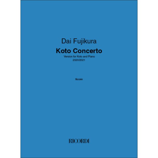 Koto Concerto : Version for Koto and Piano