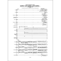 weiter und weiter und weiter... : f&uuml;r gro&szlig;es Ensemble