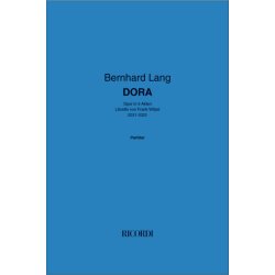 DORA : Oper in 5 Akten Libretto von Frank Witzel 2021-2022