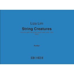 String Creatures : for violin (with low octave string), violin, viola, cello (2022)