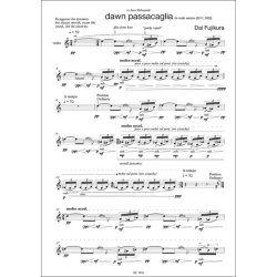 Dawn Passacaglia : Version for Violin (2022)