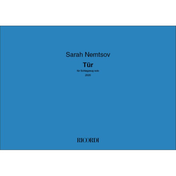 T&uuml;r : f&uuml;r Schlagzeug solo