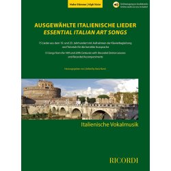 Ausgew&auml;hlte italienische Lieder (High Voice) : herausgegeben von Ilaria Narici
