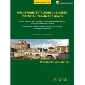 Ausgewählte italienische Lieder (High Voice) : herausgegeben von Ilaria Narici