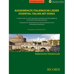 Ausgew&auml;hlte italienische Lieder (Low Voice) : herausgegeben von Ilaria Narici