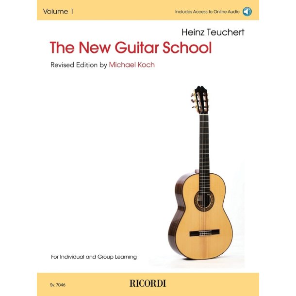 The New Guitar School: Volume 1 (Rev. English Ed.) : The Best-Selling Beginner Guitar Method