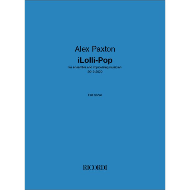 iLolli-Pop : for ensemble and improvising musician