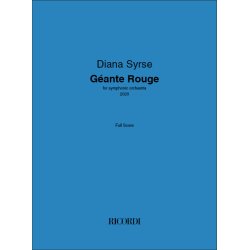 G&eacute;ante Rouge : for symphonic orchestra