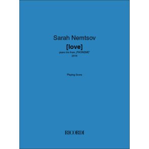 [love] : piano trio from „PHONEME“