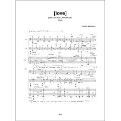 [love] : piano trio from &bdquo;PHONEME&ldquo;