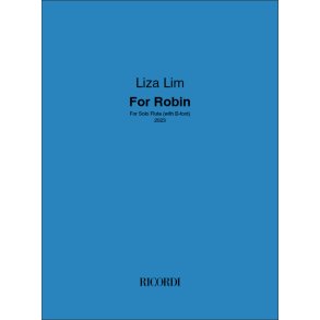 For Robin : For Solo Flute (with B-foot)