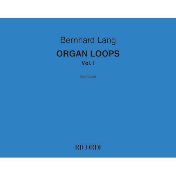 Organ Loops : Vol. 1 (2022)