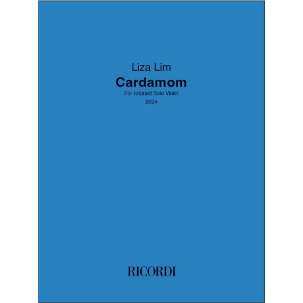 Cardamom : For retuned Solo Violin (2024)