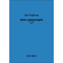 Dawn passacaglia : for viola