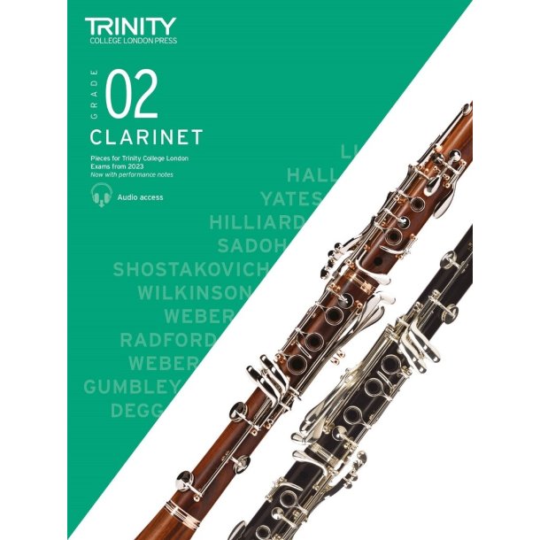 TCL Clarinet Exam Pieces from 2023: Grade 2