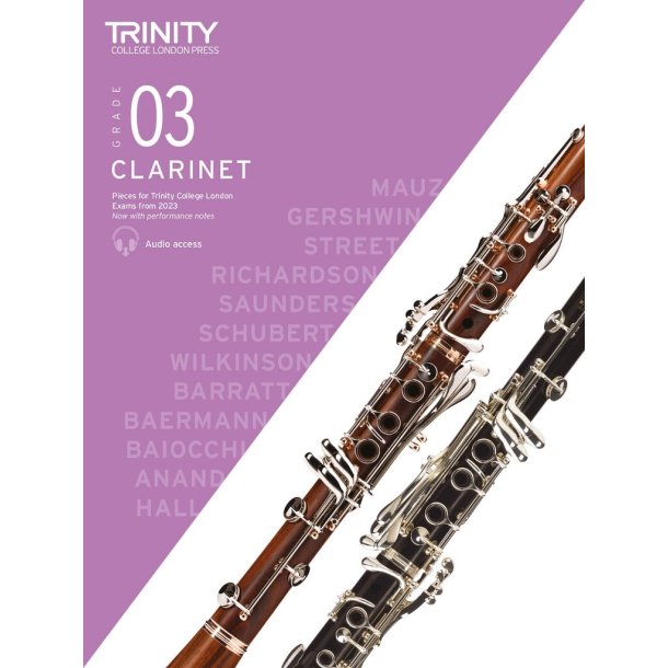 TCL Clarinet Exam Pieces from 2023: Grade 3