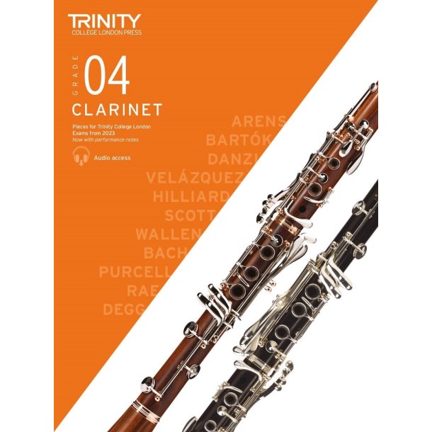 TCL Clarinet Exam Pieces from 2023: Grade 4