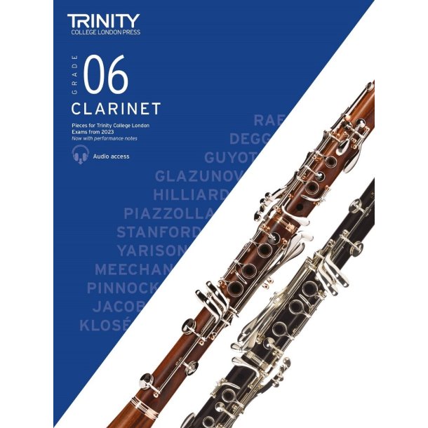 TCL Clarinet Exam Pieces from 2023: Grade 6