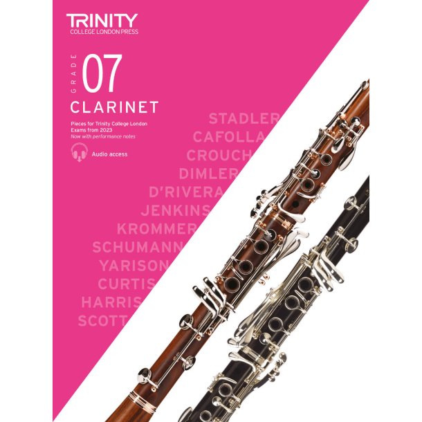 TCL Clarinet Exam Pieces from 2023: Grade 7