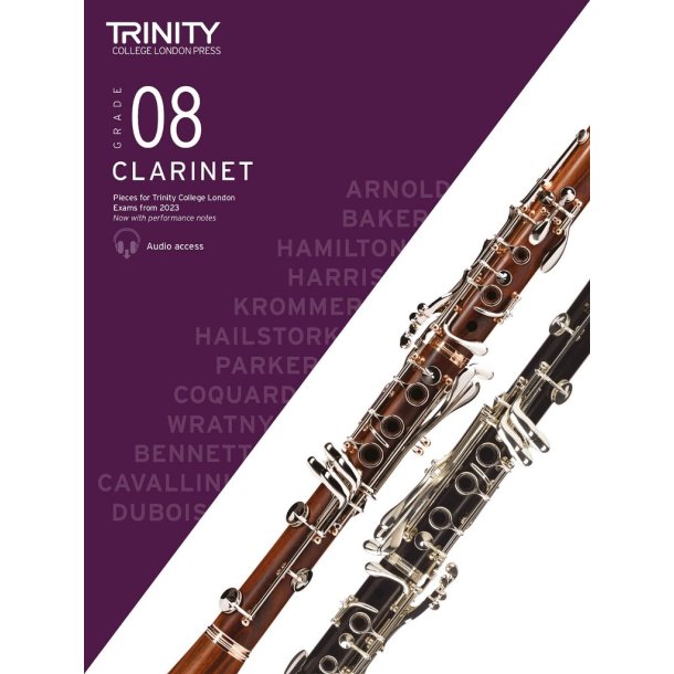 TCL Clarinet Exam Pieces from 2023: Grade 8