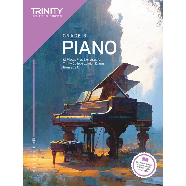 Piano Exam Pieces Plus Exercises 2023 Grade 3 : 12 Pieces for Trinity College London Exams from 2023