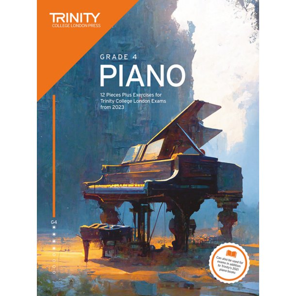 Piano Exam Pieces Plus Exercises 2023 Grade 4 : 12 Pieces for Trinity College London Exams from 2023