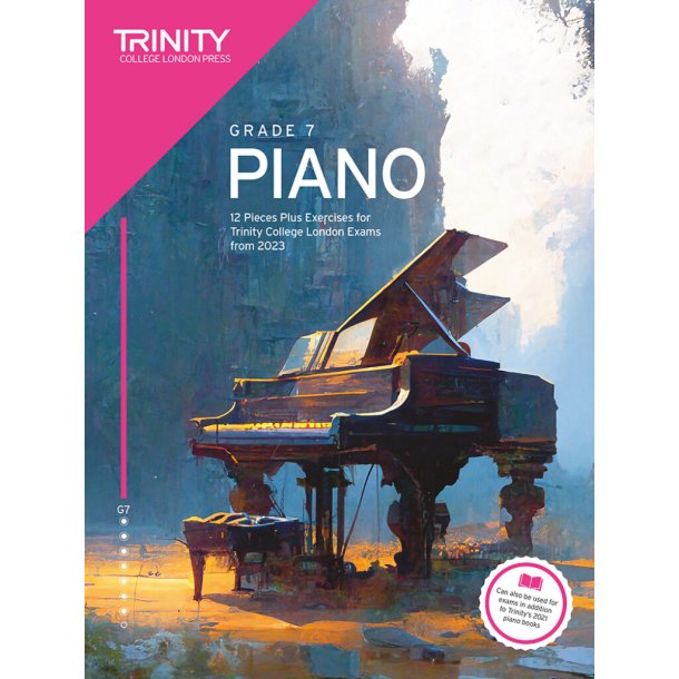 Piano Exam Pieces Plus Exercises 2023 Grade 7 : 12 Pieces for Trinity College London Exams from 2023